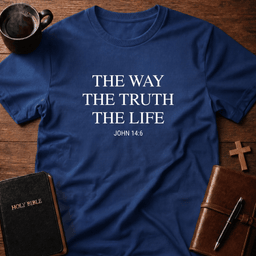 John 14 6 T Shirt Gift For Christian