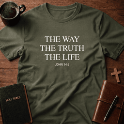 John 14 6 T Shirt Gift For Christian