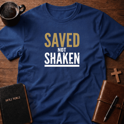 Not Shaken T Shirt Gift For Christian