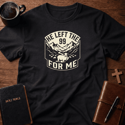 He Left The 99 T Shirt Gift For Christian