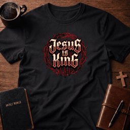 Jesus King T Shirt Gift For Christian