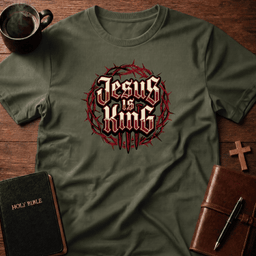Jesus King T Shirt Gift For Christian