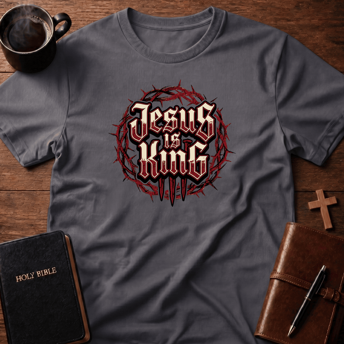 Jesus King T Shirt Gift For Christian