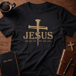Jesus Nails T Shirt Gift For Christian