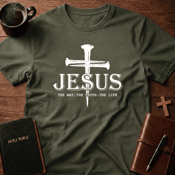 Jesus Nails T Shirt Gift For Christian