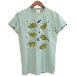 Space Frogs Shirt T Shirt Gift For Frog Lover