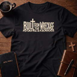 Built T Shirt Gift For Christian