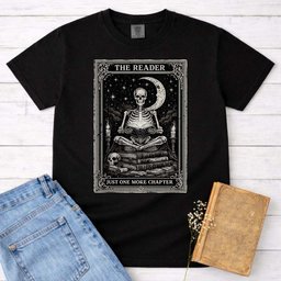 The Reader Tarot Card Tee Gift For Cat Lover