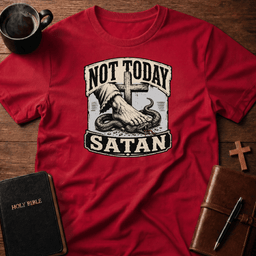 Not Today T Shirt Gift For Christian