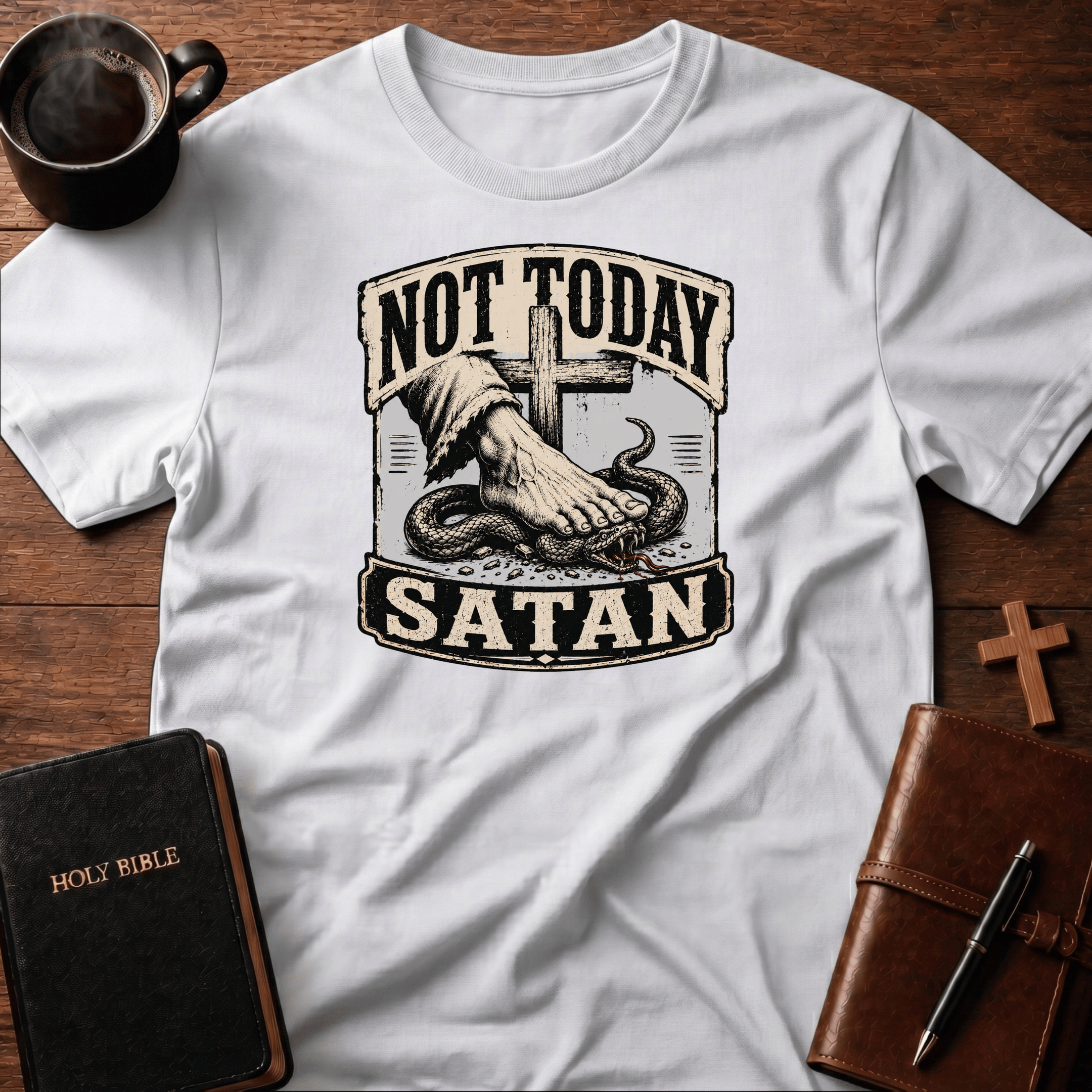 Not Today T Shirt Gift For Christian