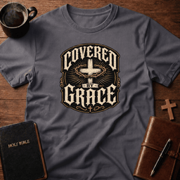 Covered By T Shirt Gift For Christian