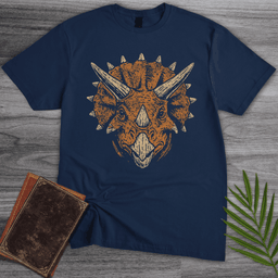 Vintage Cretaceous Triceratops Charge T Shirt Gift For Dinosaur Lover
