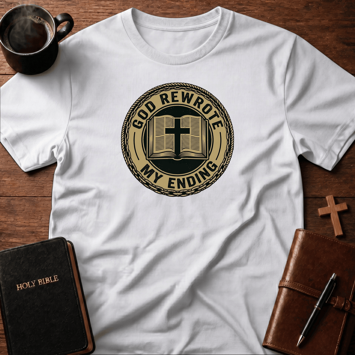 Bible Cross T Shirt Gift For Christian