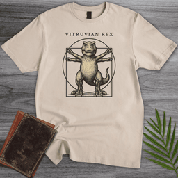 Vitruvian Rex T Shirt Gift For Nature Lover