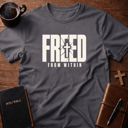 Freed From T Shirt Gift For Christian