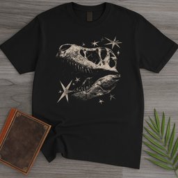 Vintage Y2k T Rex Skull T Shirt Gift For Dinosaur Lover