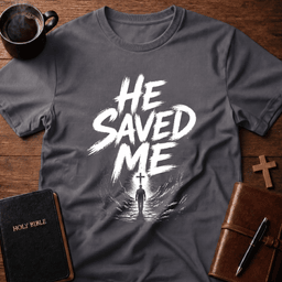 He Saved Me T Shirt Gift For Christian