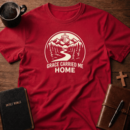 Carried Me T Shirt Gift For Christian