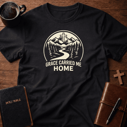 Carried Me T Shirt Gift For Christian