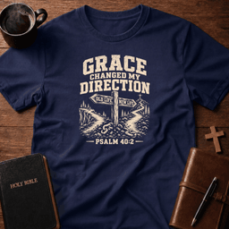 Direction T Shirt Gift For Christian