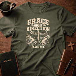 Direction T Shirt Gift For Christian
