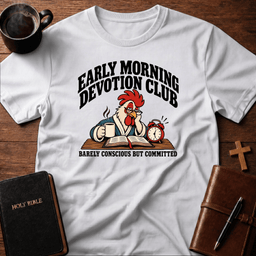 Early Morning T Shirt Gift For Christian