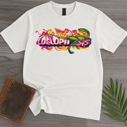 Triassic Melt Coelophysis Pink T Shirt Gift For Nature Lover