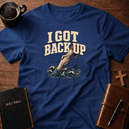 Back Up T Shirt Gift For Christian