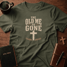 The Old Me T Shirt Gift For Christian