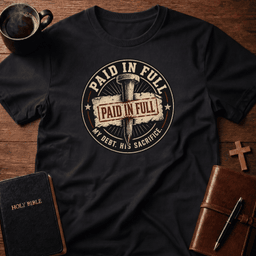 Paid T Shirt Gift For Christian