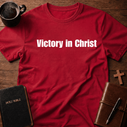 Victory In T Shirt Gift For Christian