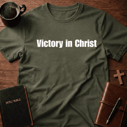 Victory In T Shirt Gift For Christian