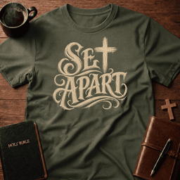 Set Apart T Shirt Gift For Christian