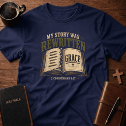 Rewritten T Shirt Gift For Christian