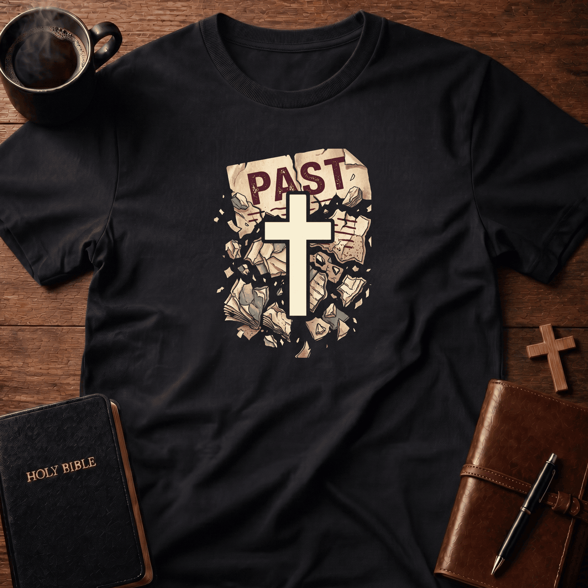 Past Ripped Up T Shirt Gift For Christian