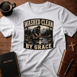Washed T Shirt Gift For Christian