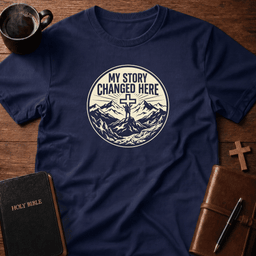 Story Here T Shirt Gift For Christian