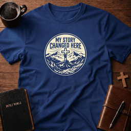 Story Here T Shirt Gift For Christian
