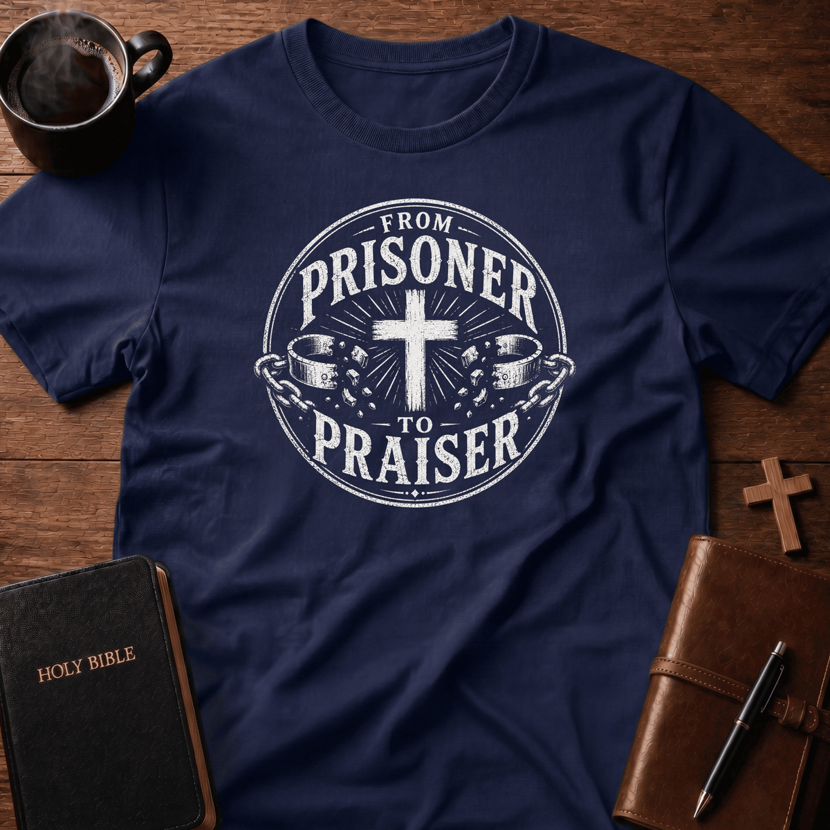 Prison To Praise T Shirt Gift For Christian