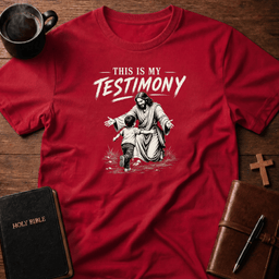Testimony T Shirt Gift For Christian