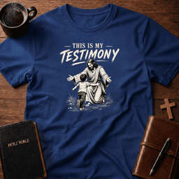 Testimony T Shirt Gift For Christian