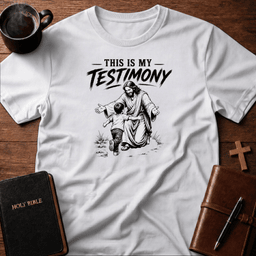 Testimony T Shirt Gift For Christian