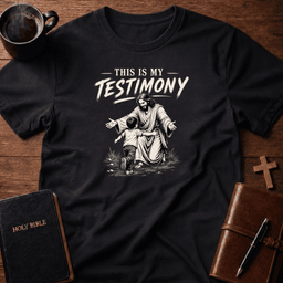 Testimony T Shirt Gift For Christian
