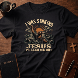 Sinking T Shirt Gift For Christian