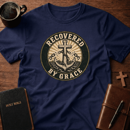Recovered T Shirt Gift For Christian