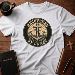 Recovered T Shirt Gift For Christian
