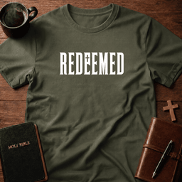 Redeemed T Shirt Gift For Christian