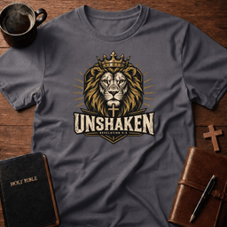 Unshaken T Shirt Gift For Christian