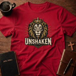 Unshaken T Shirt Gift For Christian