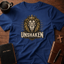 Unshaken T Shirt Gift For Christian